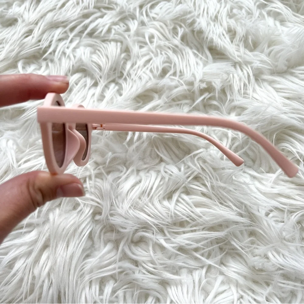 Baby Toddler Round Pink Sunglasses NWT